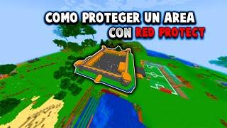  COMO USAR EL PLUGIN RED PROTECT PARA PORTEGER TU CASA EN TU SERVIDOR DE MINECRAFT (LO BASICO)