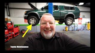 Must See ! Toyota Lower Ball Joint Testing. Tacoma Tundra 4Runner