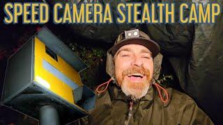 SPEED CAMERA STEALTH CAMPING IN THE BUSHES!!