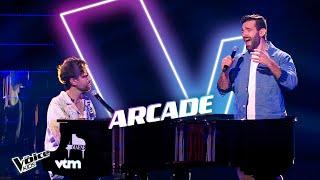 Duncan Laurence & Metejoor - 'Arcade' | Blind Auditions | The Voice Kids | VTM