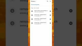 How To Full Delete Chrome History || Technical Malik Hamza || #shorts