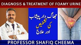 Diagnosis & Treatment of Foamy Urine | NephChat with Dr Shafiq Cheema