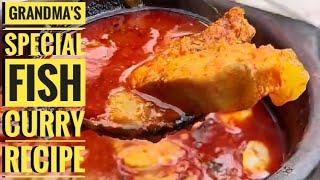 Grandma's Special Fish Curry | One minute recipe by Food Hunter Sabu