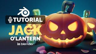 Blender Jack O'Lantern Pumpkin Tutorial | Polygon Runway