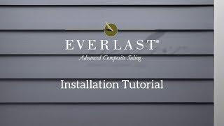 How to Install Everlast® Advanced Composite Siding