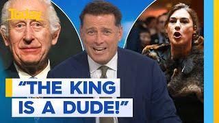 Karl Stefanovic comes to King's defence after senator's outburst | Today Show Australia