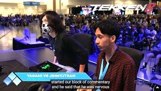 JimmyJTran (Bryan) vs Yagami (Reina)  Evo 2024 - Tekken 8 - Pools - Day 2