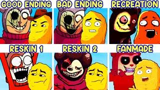 FNF TWIDDLEFINGER - Good vs Bad vs Recreation vs Fanmade vs Reskin
