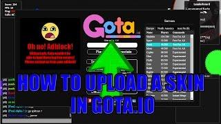 How to upload a skin in Gota io