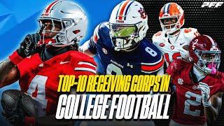 Top-10 Receiving Corps in College Football: Ohio State, Auburn and MORE!
