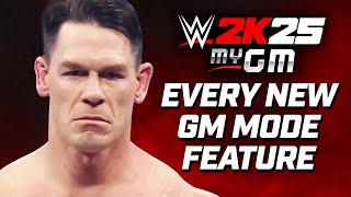 WWE 2K25 MyGM Mode - Every New Feature Explained