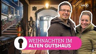 Unsere Weihnachtsgeschichte: Liebe & Familie im antiken Gutshaus Pöthen | ARD Room Tour