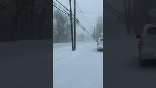 15 seconds of the “Blizzard of 2022”brought to you by “Paul’s Transmission “ Route 3A Hingham Mass
