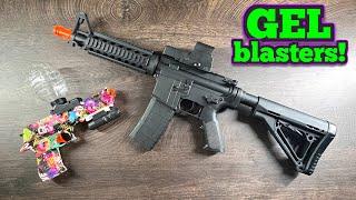 Unboxing Gel Blaster Gun: M4A1-V8 & the Desert Eagle by Anstoy (unboxing, let's play & review)