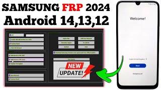 SAMSUNG FRP BYPASS 2024 Android 12-13-14 New Security 2024 FRP Lock Reomoval | Bypass Frp