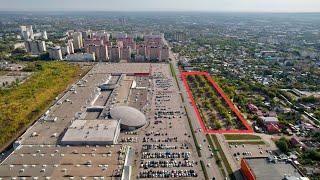 В Самаре у ТЦ «Космопорт» снесли большой гаражный массив