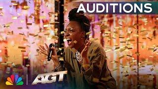 Charity Lockhart Earns A GOLDEN BUZZER From Mel B For Her "Golden Slumbers" Cover
