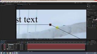 How to make the end of a line follow an object (Adobe After Effects animation)