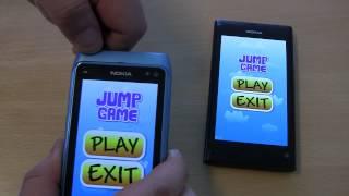 Cocos2D-x Qt Jumping Game to N8 and N9