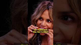 "I WILL NOT BE DEFEATED" - Halle Berry 