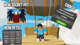 CLICKING LEGENDS NEW [ UPDATE 1 ] ... SECRET PET!?!?! + CODES![ ROBLOX ]