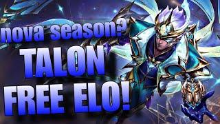 NOVA SEASON TRYHARD PATCH 5.3 + NOVA SKIN PRESTÍGIO | GARANTINDO O TOP1 TALON S15 | LoL Wild Rift