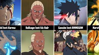 The Losses of Naruto/Boruto Characters