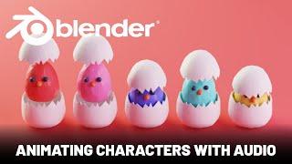 Blender: Animate Characters with Audio