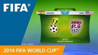 Ghana v. USA - Teams Announcement