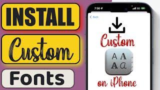 How to Install Custom Fonts on Any iPhone for FREE and Use Custom Fonts on iPhone?  Latest Method 