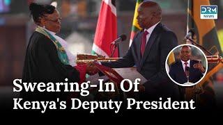 Kenya's New Deputy President Sworn In Amid Legal Turmoil |News Today | DRM News |AC1E