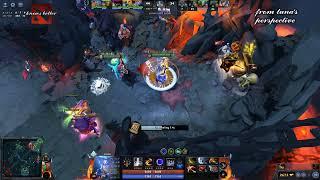 Ramzes forgot to click his BKB | Shanks rubick deserved tips| DreamLeague S19 #dota2 #dota2gameplay