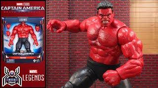 Marvel Legends RED HULK Harrison Ford Captain America Brave New World MCU Movie Deluxe Figure Review