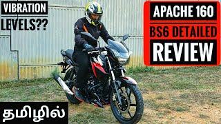 Apache 160 2V BS6 Detailed Review தமிழில் - Better than BS4?? Rev Force Tamil