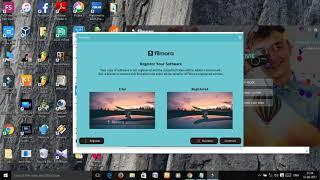 Register wondershare Filmora free with license