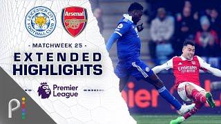 Leicester City v. Arsenal | PREMIER LEAGUE HIGHLIGHTS | 2/25/2023 | NBC Sports