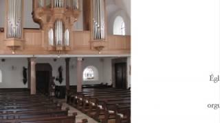 Nicolaus Bruhns : Praeludium e-moll (the big one) played by Francis Jacob, organ of Saessolsheim