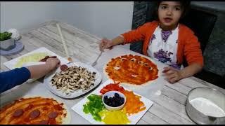 pizza tarifi Setenay ve Serenay
