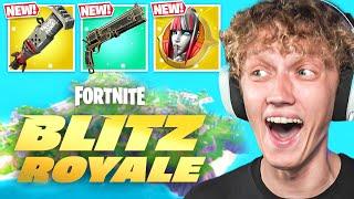 I Hosted a BLITZ ROYALE Tournament In Fortnite! (Best Update Ever)