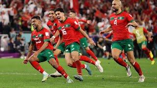 Morocco Road To Semi Final  World cup 2022   طريق المغرب إلى ربع نهائي كأس العالم