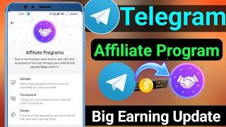 Telegram Affiliate Program || Telegram Stars || Telegram New Features || Real Tips