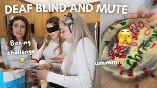 DEAF, BLIND, MUTE challenge FT. NATHALY & BRITNEY