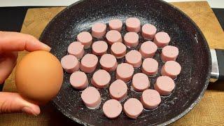 Breakfast Bliss in 10 Minutes: Sausages and Eggs Made Unbelievably Tasty!