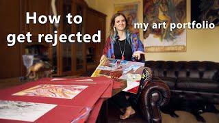 How to (not) get accepted to Berlin Art School / My portfolio / UDK und Weißensee KH Bewerbungsmappe