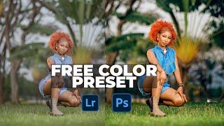 How to COLOR GRADE: Absolute Beginners Color Grading Photoshop Tutorial plus Free Preset