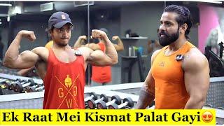 Poor Bodybuilder To Brand Ambassador|| Back And Biceps Workout With ​⁠​⁠@SahilFitness