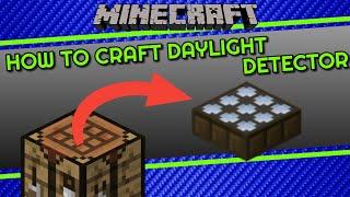 How to Craft Daylight Detector in Minecraft