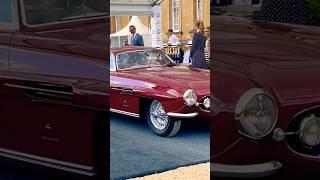 CLASSIC 1952 JAGUAR XK120 SUPERSONIC BY GHIA DRIVING AT CAR SHOW! #shorts #trending #viral #youtube