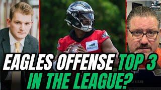 Zander Krause Recaps Eagles OTA's with Dan Sileo & Grades TOP 10 Offenses in the NFL!