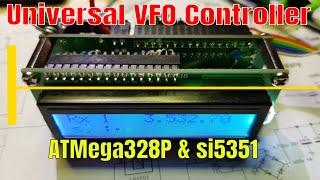 Universal Radio Project Controller (ATMega328 & si5351)